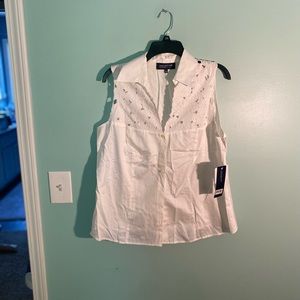 🔥NWT🔥Jones New York Womens Summer Blouse